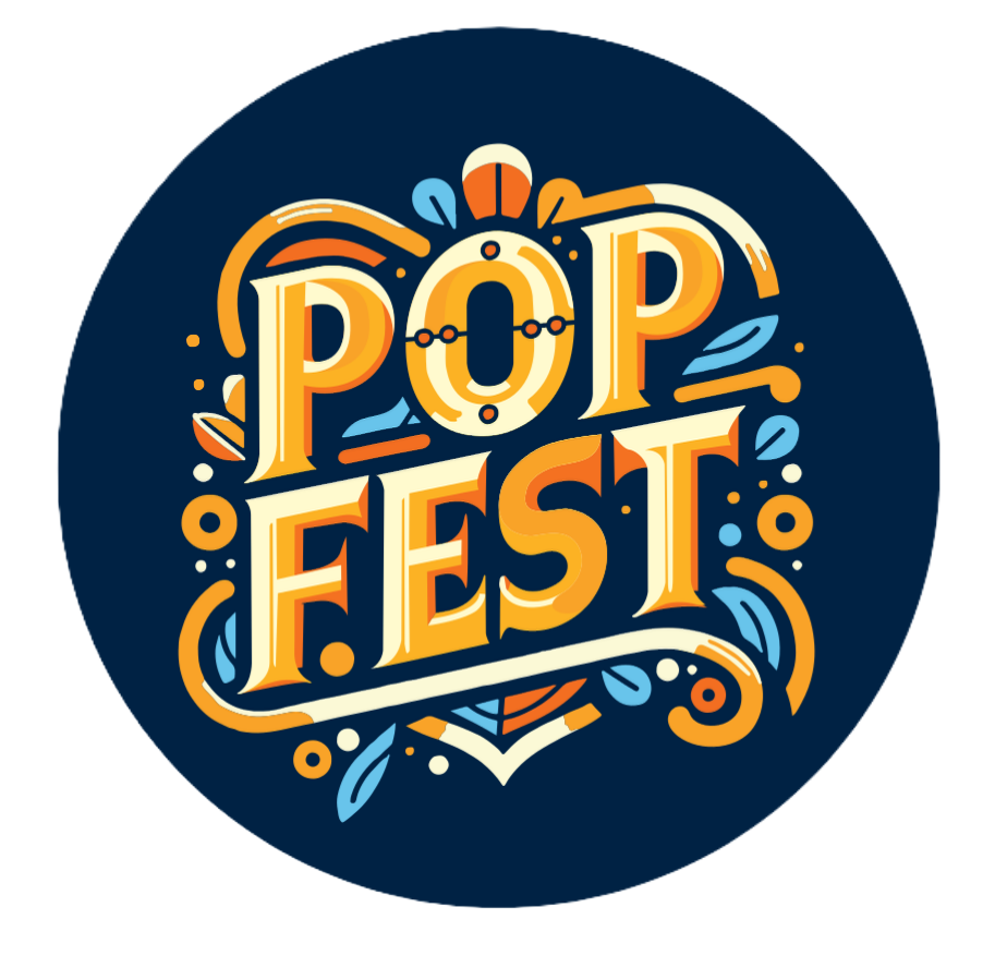 logo for POP Fest 2025