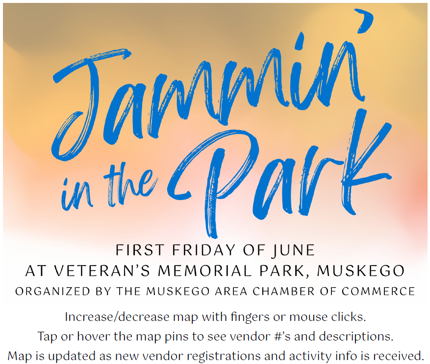 logo for 2025 Jammin\' in the Park